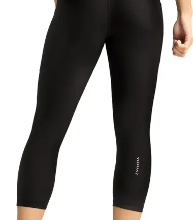 LEGGINS PUMA DONNA RUN VELOCITY 3/4 TH,TESSUTO TECNICO PUMA BLACK DONNA - immagine 3